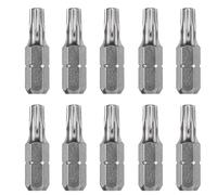 kwb boîte universelle de 10 embouts Torx 15 Industrial Steel, embouts de 25 mm, hexagone mâle 1/4