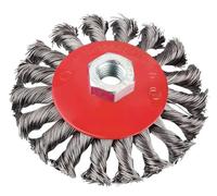 KWB AGGRESSO-FLEX® Brosse conique , moyeu déporté, fil d?acier tressé, ø 0,5 mm, ø 100 mm - 719330