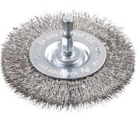 KWB Brosse à disque 609810 – fil fin en acier inoxydable ondulé Ø 75 mm – 1 pc(s)