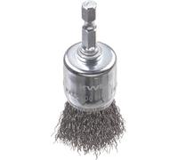 kwb BROSSE À TÊTE BOMBÉE, FIL D'ACIER HSS, ONDULÉE 608030