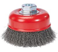 KWB Brosse boisseau AGGRESSO-FLEX® 719110, fil d'acier Ø100 mm, filetage M14, 1 pièce