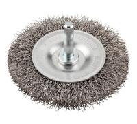 KWB Brosse plate, fil d?acier HSS ondulé, ø 75 mm - 607330