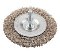 KWB Brosse plate, fil en acier fin ondulé, ø 75 mm - 609830