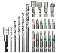 Einhell Jeu d'embouts et de forets S-Box 49108806 – 22 pièces