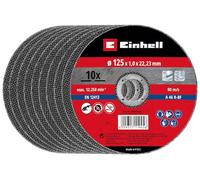 Lot de 10 disques à tronçonner 125mm