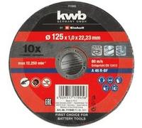 KWB by Einhell Lot de 10 disques à tronçonner 125mm G