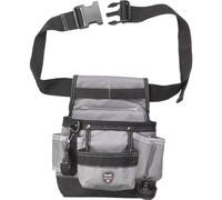 KWB Pochette ceinture porte-outils 907710 en nylon avec poche à clous et boucle marteau – 1 pièce
