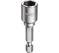 KWB Douille 102710 10 mm 6 pans 1/4" (E6.3) acier