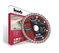 kwb 797140 Disque à tronçonner diamanté Diamètre 115 mm Ø de perçage 22 mm 1 pc(s)