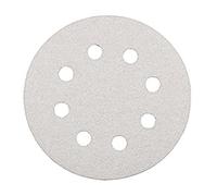 kwb Disque abrasif Ø 125 mm en corindon avec revêtement stéarate, grain 120, changement sans outil, encollage entièrement en résine synthétique et support papier renforcé, pour le bois et la peinture