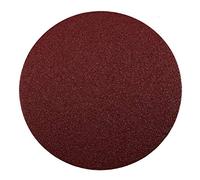 kwb Disque abrasif Ø 125 mm en corindon supérieur avec grain 80, changement sans outil, encollage de qualité entièrement en résine synthétique et support papier renforcé, pour le bois et le métal