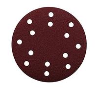 kwb Disque abrasif Ø 150 mm en corindon supérieur avec grain 60, changement sans outil, liant en résine synthétique de haute qualité et support en papier renforcé, bois et métal