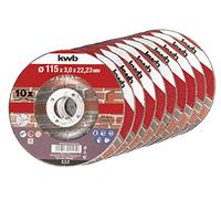 kwb disques KRAFTIXX 792195 (115mm brique, 10-Pack, diamètre)