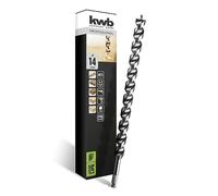 kwb DOUBLE CUT Japan Mèche à serpentin ø 14 mm, 460 mm,revêtement anti-adhérent PTFE,affûtage spécial de la pointe,avec pointe filetée autocentrante,concentricité de haute précision,queue six pans