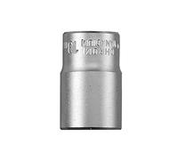 kwb douille de 13 mm pour 3/8 '' cliquets 372213 (chrome-vanadium, trempé, chromé mat, hauteur 28 mm)