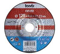 KWB CUT-FIX® Disques à ébarber, pour le métal, ø 125 mm - 793265