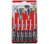 KWB Einhell 49141195 Jeu de tournevis 8 pièces chrome-vanadium mat