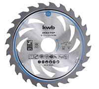 kwb Energy-Saving Lame de scie circulaire Easy Cut, Ø 173 x 30 mm coupe fine avec denture alternée spéciale 30 dents Z30, AKKU-TOP coupe fine, 173 x 30
