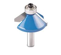 kwb Fraise à chanfreiner Ø 35,5 mm, à mises rapportées en métal dur, avec roulement à billes de butée, tige de serrage précise et géométrie de coupe optimisée pour un fraisage précis.