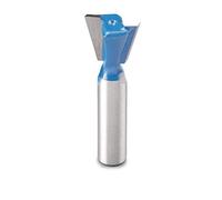 kwb Fraise à denture Ø 14 mm, à mises rapportées en métal dur, avec tige de serrage précise et géométrie de coupe optimisée pour un fraisage exact