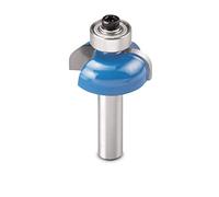 kwb Fraise à moulurer Ø 25,7 mm, à mises rapportées en métal dur avec roulement à billes de butée, queue de serrage précise et géométrie de coupe optimisée pour un fraisage précis