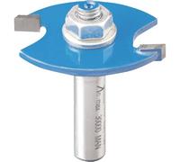 kwb fraise à rainurer à disque Ø 2 mm, à mises rapportées en métal dur avec tige de serrage précise et géométrie de coupe optimisée pour un fraisage précis