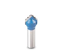 kwb Fraise profilée Ø 12.7 mm, à mises rapportées en métal dur, avec queue de serrage précise et géométrie de coupe optimisée pour un fraisage exact