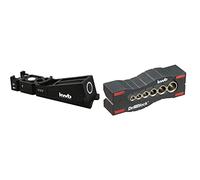 kwb Gabarit de perçage/guide de perçage pour trous de poche, y compris mèche de 9 mm, butée de profondeur et embout TX-20 150 mm & Aide au perçage/gabarit de perçage Ø 4-12 mm DrillBlock