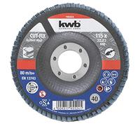 kwb 795524 MEULE CUT-FIX ®, meule à lamelles, travail du métal, ø 115 mm Diamètre 115 mm