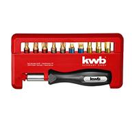 kwb Handy Titan Bit-Box - 12 pcs. y compris porte-embout et poignée