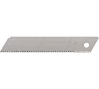 kwb isolation 18 mm enfichable 024605 (5 pièces, légère denture de l'arête de coupe, dans un distributeur pratique) pour un couteau de coupe