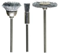 kwb Jeu de brosses à fil, 3 pièces, fil dacier HSS, ondulé 518000 3 pc(s)
