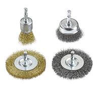 kwb Jeu de brosses métalliques pour perceuses 597520 4 pc(s)