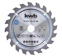 KWB Lame de scie circulaire 583557 au carbure 150 x 20 mm 1 pièce