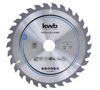Lame de scie circulaire au carbure kwb 588257 - 216 x 30 mm G