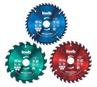 kwb lame de scie circulaireset 3t 160x25mm