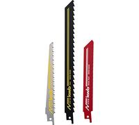kwb Lames de scie sabre 576003 (3 pièces, pour bois et métal)
