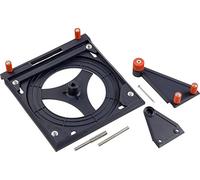 KWB Rail de guidage LINE MASTER, rail universel pour défonceuse, avec mandrin de centrage
