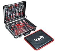 mallette à outils kwb, y compris jeu d'outils, 80 pièces, remplie, robuste