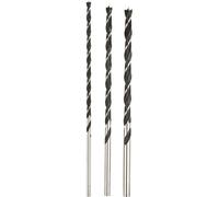 KWB Mèches à poutres, mèches hélicoïdales à bois, 250 mm, 3 pièces - 511890