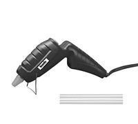 kwb Mini pistolet à colle 7 mm avec 3 mini bâtons de colle, pistolet à colle pour le bricolage, le bureau, etc., 15 watts, temps de chauffe 5-7 min, max. 195° C, testé TÜV/GS