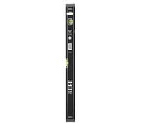 kwb Niveau à bulle en aluminium 60 cm, nivelle résistante aux chocs, précision 0,5 mm/m, testé VPA, 1 nivelle horizontale et 1 nivelle verticale, protection anti-chute en caoutchouc incluse