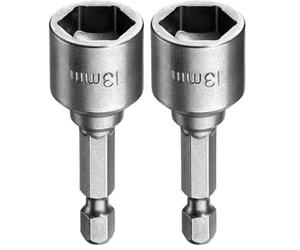 kwb ouille 13 mm Allen 102.713 (1/4 '' E6.3 tige hexagonale, ISO 1173, Hochweriger TQ 60 en acier) (Lot de 2)