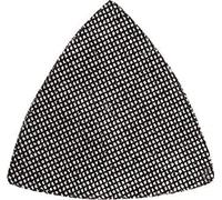kwb Papier de toile abrasive Disque de toile abrasive pour le ponçage à sec et à l'eau, p. 9 Delta 93 x 93 K-120, en fibre de verre, perforé avec velcro, 5 pces.