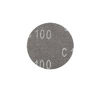 kwb Papier de toile abrasive Disque de toile abrasive pour ponçage à sec et à l'eau, p. ex. Ponceuse excentrique Ø 150 K-80, en fibre de verre, perforée avec Velcro, 5 pces.