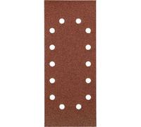 KWB Patins abrasifs, BOIS & MÉTAL, corindon, 115 x 280 mm, perforés - 818724