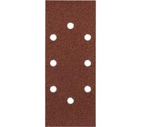 KWB Patins abrasifs, BOIS & MÉTAL, corindon, 93 x 230 mm, perforés, type A - 818108