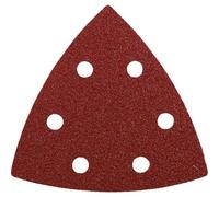 KWB Patins abrasifs triangulaires QUICK-STICK, BOIS & MÉTAL, corindon affiné, 96 mm - 492800