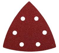 KWB Patins abrasifs triangulaires QUICK-STICK, BOIS & MÉTAL, corindon affiné, 96 mm - 492806