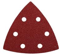 KWB Patins abrasifs triangulaires QUICK-STICK, BOIS & MÉTAL, corindon affiné, 96 mm - 492808